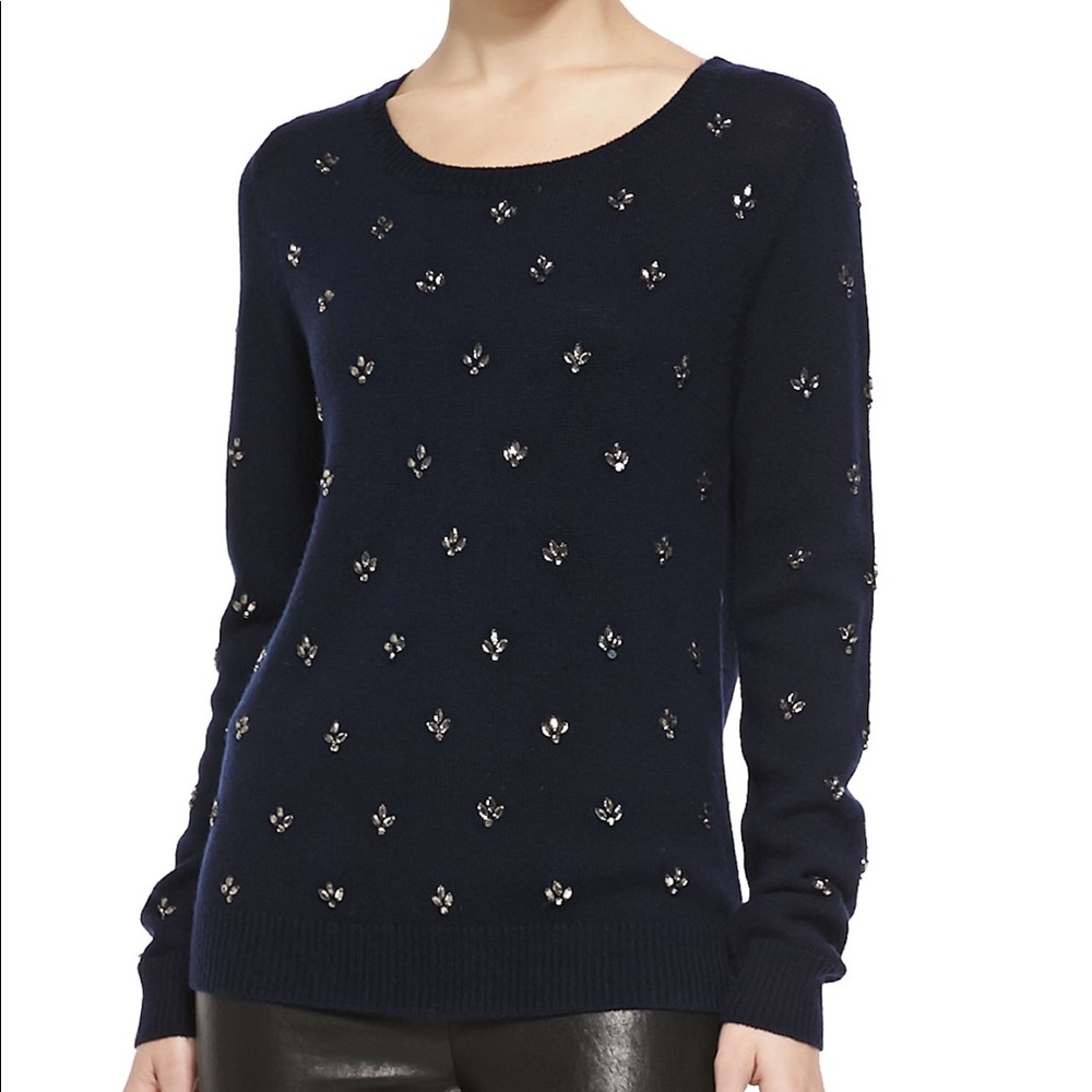 🌈HostPick🌈Joie Embellished Wool & Cash. Sweater